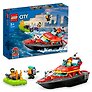 LEGO City: Пожарная спасательная лодка, 144 детали (60373)