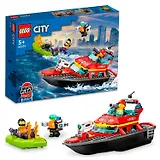 LEGO City: Пожарная спасательная лодка, 144 детали (60373)