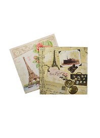 Набор салфеток для декупажа Париж (НСД2143) (2шт) (упаковка)