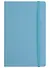 Книга для записей А5 96л кл. "Joy Book. Аквамарин" иск.кожа, тонир.блок, скругл.углы, ляссе, резинка, карман на задн.форзаце - 2