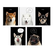 Тетрадь общая «Selfie dog», 48 листов в клетку, A5, в ассортименте - Listoff - 0