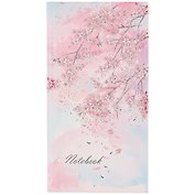 Записная книжка «Ветка сакуры» А6, 80 листов в линейку, сшивка, Феникс+