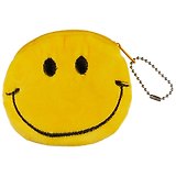 Косметичка-кошелек Смайлик 10см (текстиль) 12-12095-SM-01