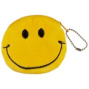 Косметичка-кошелек Смайлик 10см (текстиль) 12-12095-SM-01