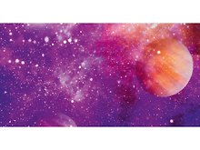 Конверт для денег Dream Cards Soft Touch универсальный (космос)