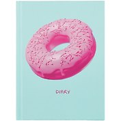Ежедневник недат. А6 112л "Donut" 7БЦ, мат.лам, офсет