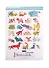 Скетчбук А5 60л "Прикольные животные" белый офсет, 100г/м2, пластик.обложка, спираль - 0