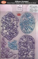 Штамп силиконовый Viva-Silikon-Stempel Tiffany/окно (400308700) (упаковка)