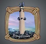Сувенирный магнит Колонна (Владивосток) (дерево) (8х9) (Клн1)