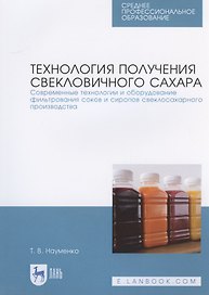 Технология получения свекловичного сахара. Современные технологии и оборудование фильтрования соков и сиропов свеклосахарного производства