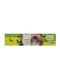 Закладка пластиковая "Котята" 42*216мм, Оникс 