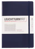 Книга для записей A5 125л кл. "Classic" тв.обл., цвет синий неви, Leuchtturm1917