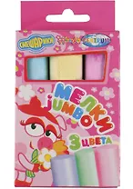 Мелки цветные 03цв "Смешарики" JUMBO, к/к, подвес, CENTRUM