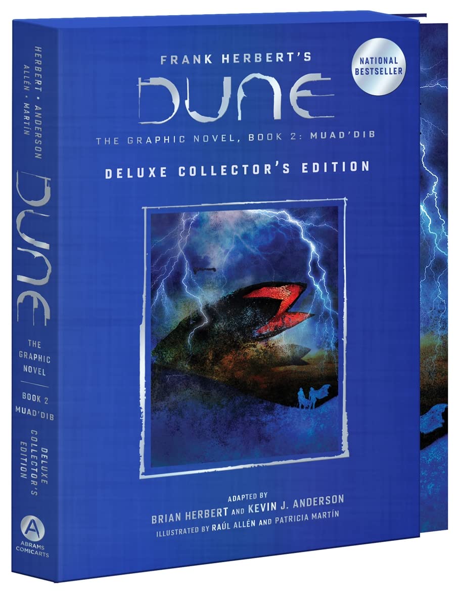 Обложка книги «DUNE: The Graphic Novel, Book 2: Muad`Dib: Deluxe Collector`s Edition»
