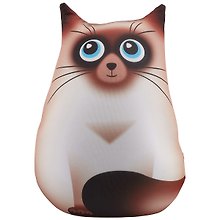 Игрушка-антистресс Котик сиамский (30х27) (АН2017-20)