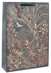 Пакет А3 46*33*10 "В лесу" НГ, бум.мат.ламинат