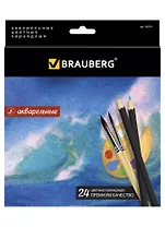 Карандаши цветные 24цв "Artist line" акварельные BRAUBERG