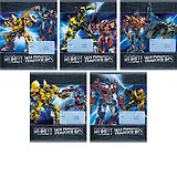 Тетрадь в клетку Unnika, "Роботы-трансформеры", 18 листов, в ассортименте