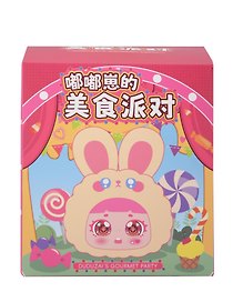Брелок Девочка с ушками (Лицо) (13см) (плюш,пластик) (Blind Box) (12-7655-202508-MR1032)
