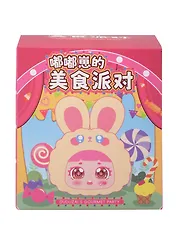 Брелок Девочка с ушками (Лицо) (13см) (плюш,пластик) (Blind Box) (12-7655-202508-MR1032)