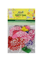 Набор шаров с рисунком в упаковке с хедером (10 шт)