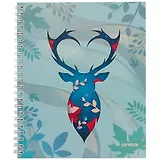 Тетрадь в клетку Unnika, "Дивные животные", 96 листов, в ассортименте