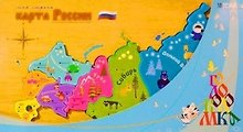 Головоломка-пазл Моя страна (707) (упаковка)