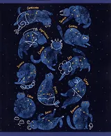 Тетрадь в клетку Listoff, Blue mix, 48 листов, в ассортименте