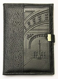 Телефонная книга А5, ремешок, в ассортименте