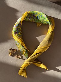 Платок Климт Поцелуй 60х60