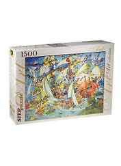 Пазл Step puzzle 1500 эл. 850*580 Всем в море! 83043