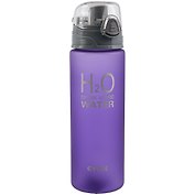 Бутылка H2O drink more water (пластик) (750мл) (12-16484-YY-210)