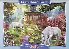 Пазл 260 B-26876 Единорог Лето(Castorland)