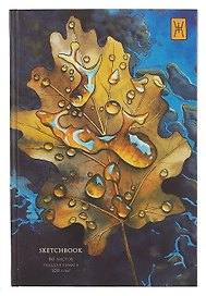 Скетчбук А5+ 80л "SKETCHBOOK. Осень" 100г/м2, мат.ламинация, 7БЦ, офсет
