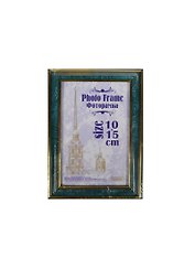 Фоторамка пластик 10*15, 285 малахит, Канцбург