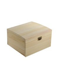 Шкатулка для росписи, Матрешка прямоуг. с закругл. крышкой (АМ0110-1) (11005801-1) (б10,5х17х13