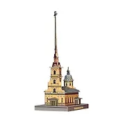 Сборная модель из картона,Умная бумага, "Петропавловский собор" Серия "Петербург в миниатюре" 27эл.