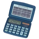 Калькулятор 08 разрядный карманный CITIZEN FS-80NAII, горизонт.,с откид. крышкой