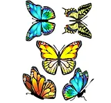 Декоративная наклейка Красочные бабочки (нц168)