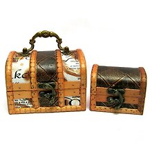 Набор из 2-х сундучков (K092) (12х10х8,5)