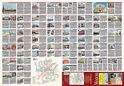 Москва. План центра города 1:8000 (в 1 см 80 м). Музеи. Театры. Путеводитель