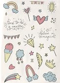 Наклейки для Bullet Journal: Более 300 ярких стикеров - 2