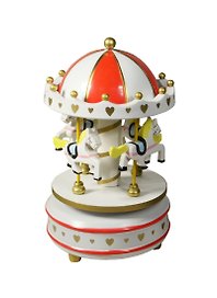 Фигурка Карусель с музыкальным механизмом (6657015) (17х11х11) (4 вида)