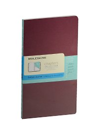 Записная книжка А6+ 56л в точку "Chapter" Slim фиолетовая, Moleskine