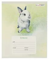 Тетрадь в линейку Listoff, "Зайки", 24 листа
