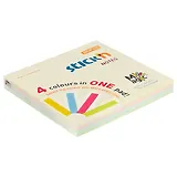 Стикеры Stick`n Magic, пастельные, 100 листов, 7.6 х 7.6 см