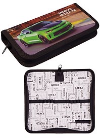 Пенал 1 отделение "Авто. Supercar"