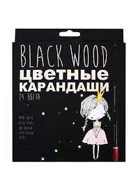 Карандаши цветные «BlackwoodColor», Bruno Visconti, 24 цвета, в ассортименте