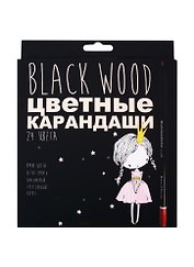Карандаши цветные «BlackwoodColor», Bruno Visconti, 24 цвета, в ассортименте