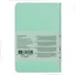 Записная книжка А6- 80л кл. "Grace. Мятный", иск.кожа,интегр.обл., скругл.углы, ляссе - 1